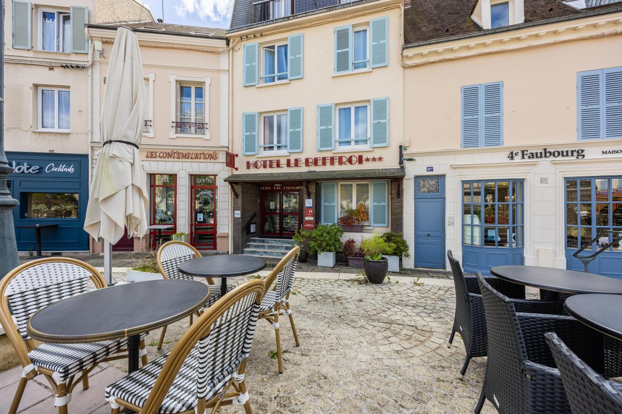 Hotel Le Beffroi Dreux Bagian luar foto